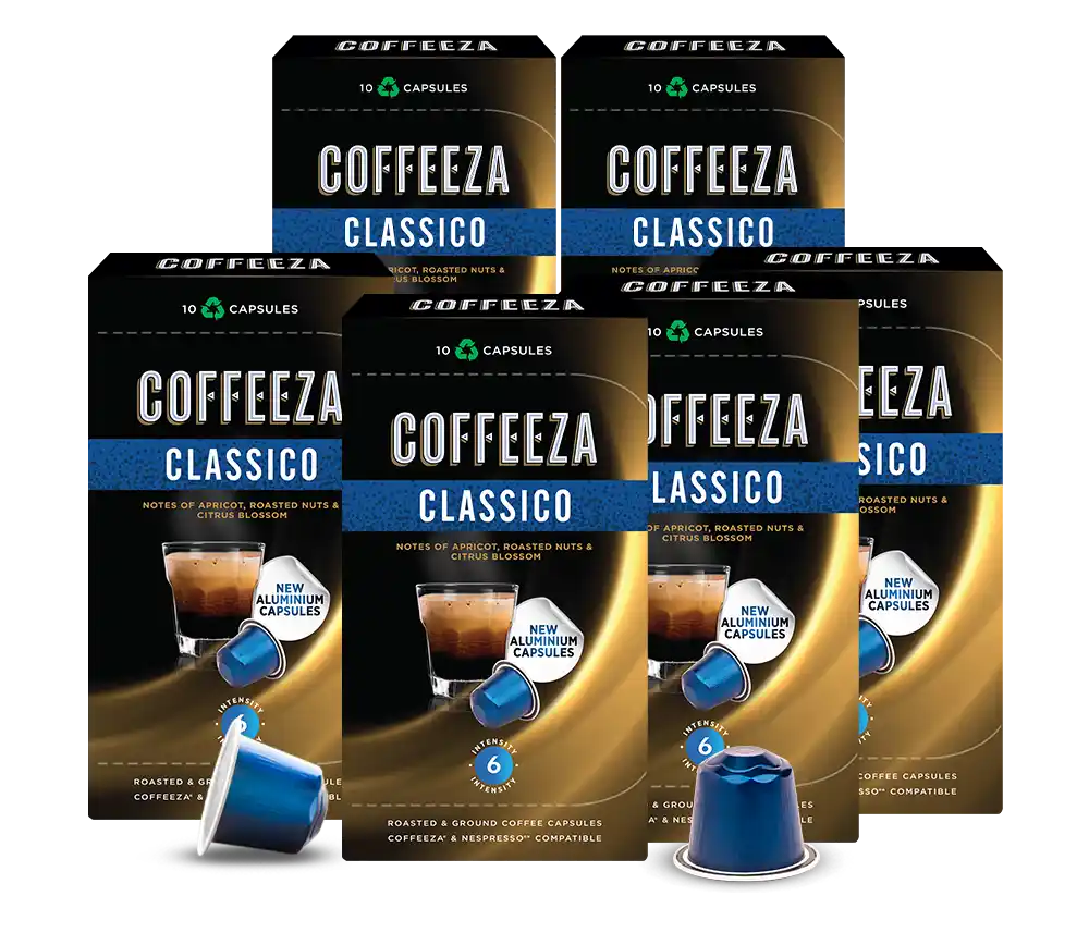 Classico 100% Arabica Aluminium Coffee Capsules