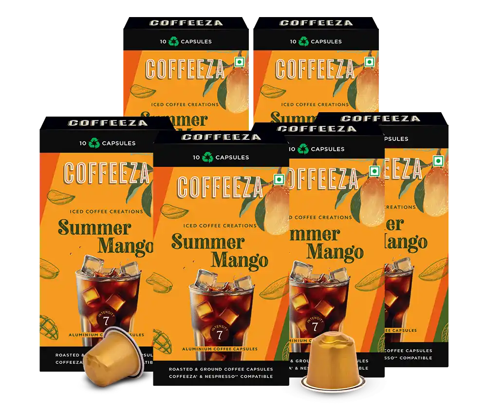 Summer Mango Flavoured Coffee Capsules (Limited Edition) - Iced Coffee Creations