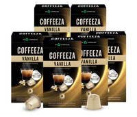 Vanilla 100% Arabica Flavoured Aluminium Coffee Capsules