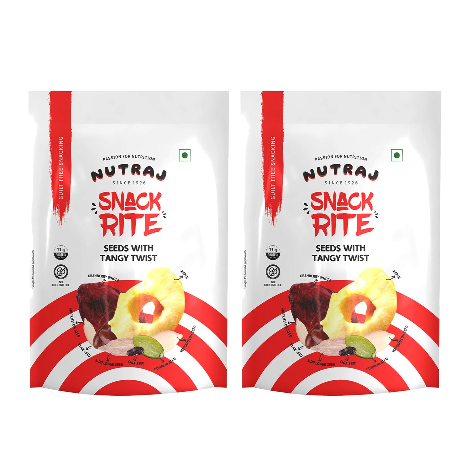 Nutraj Snackrite Seeds With Tangy Twist Mix 150gm