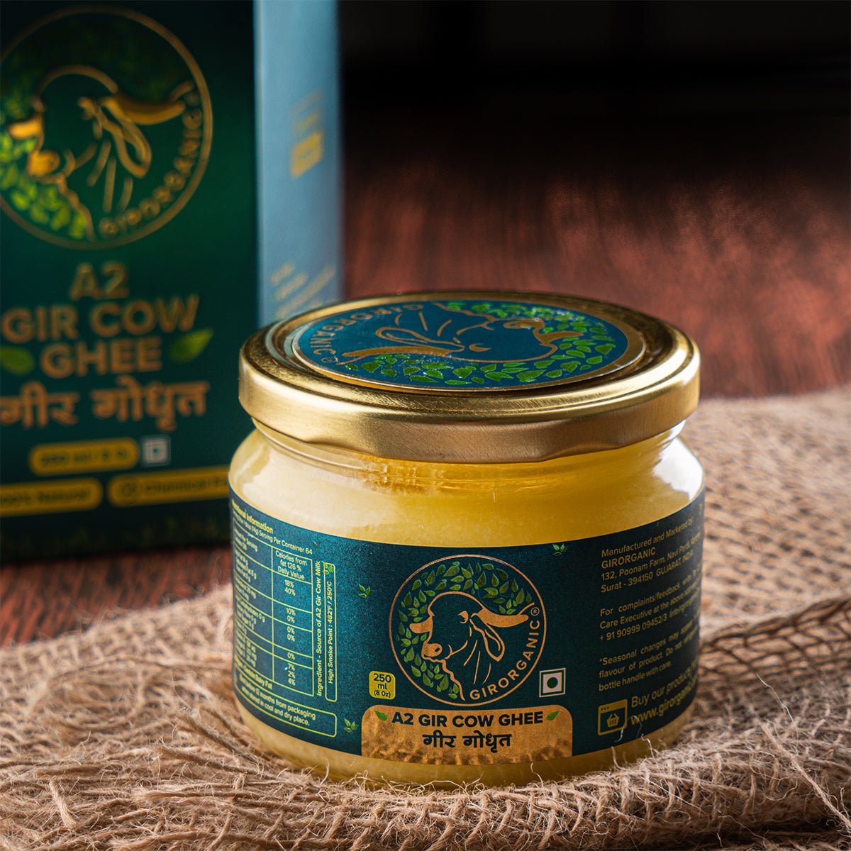 Pure & Organic A2 Gir Cow Ghee