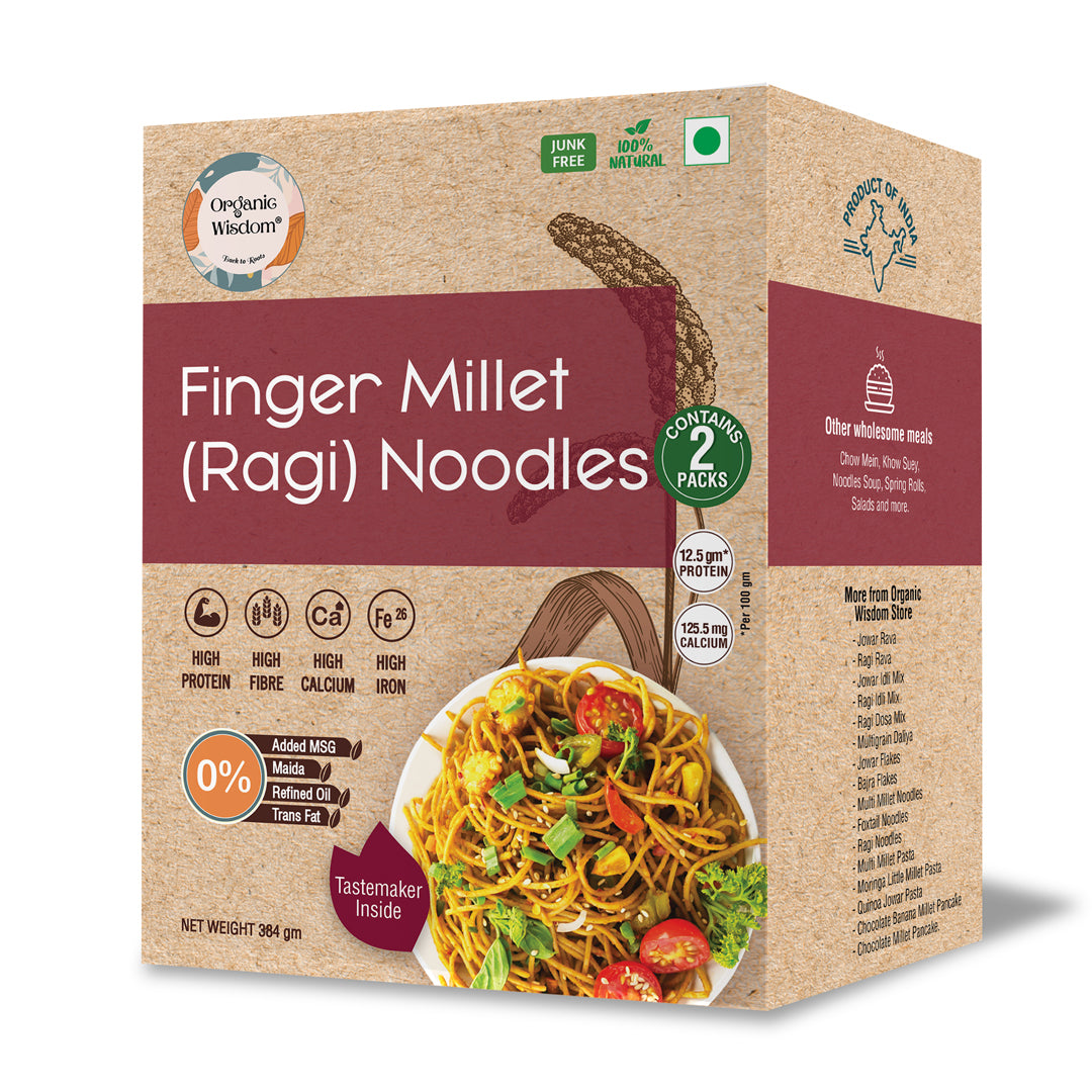 Ragi (Finger Millet) Noodles