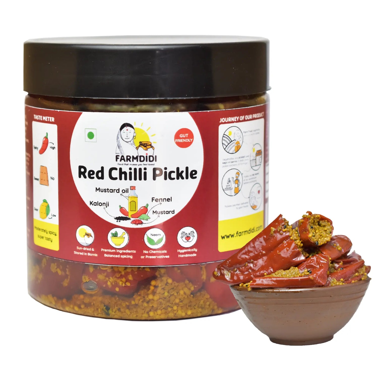 Red Chilli Pickle | Lal Mirch ka Achar