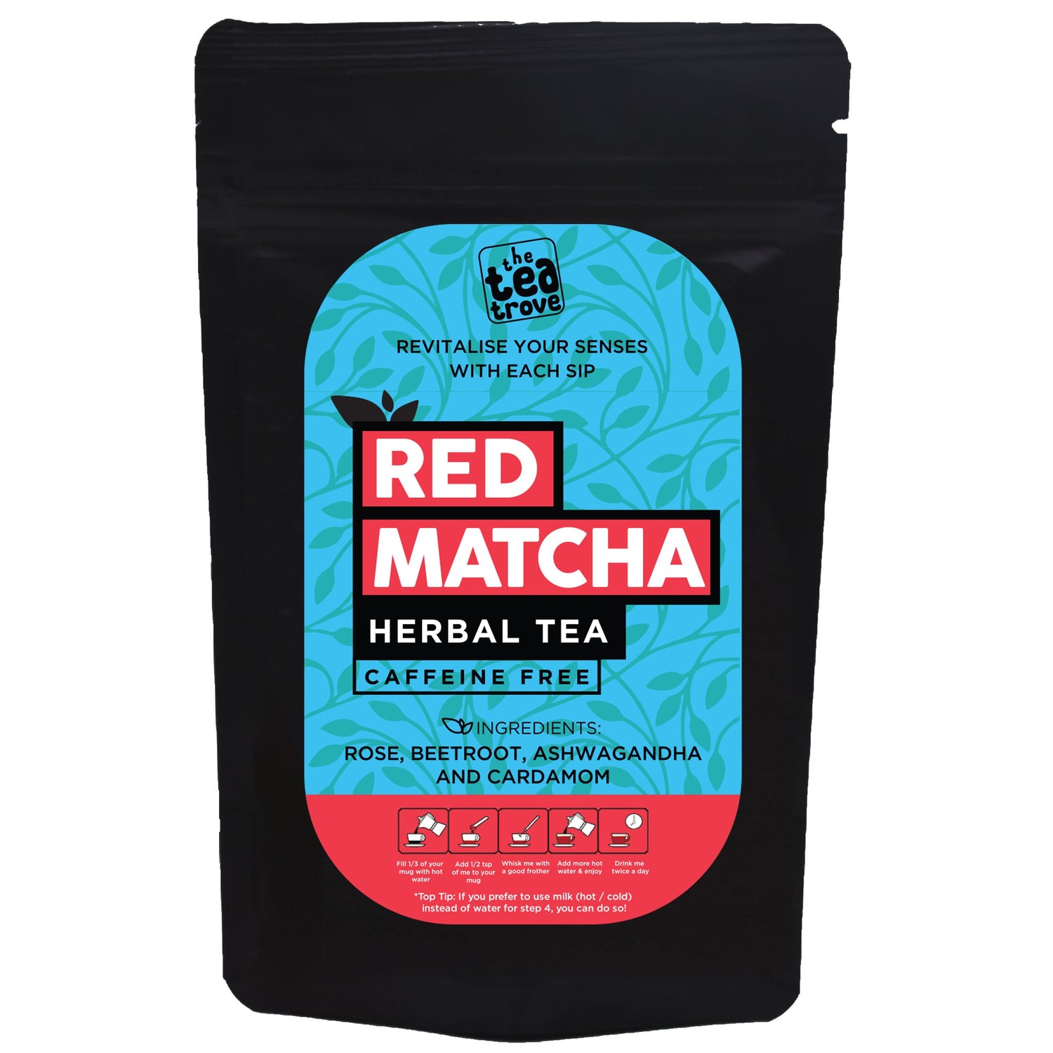 Red Matcha Latte Blend (30 g, 30 Cups)