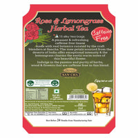 Rose & Lemongrass Caffeine Free Herbal Tea