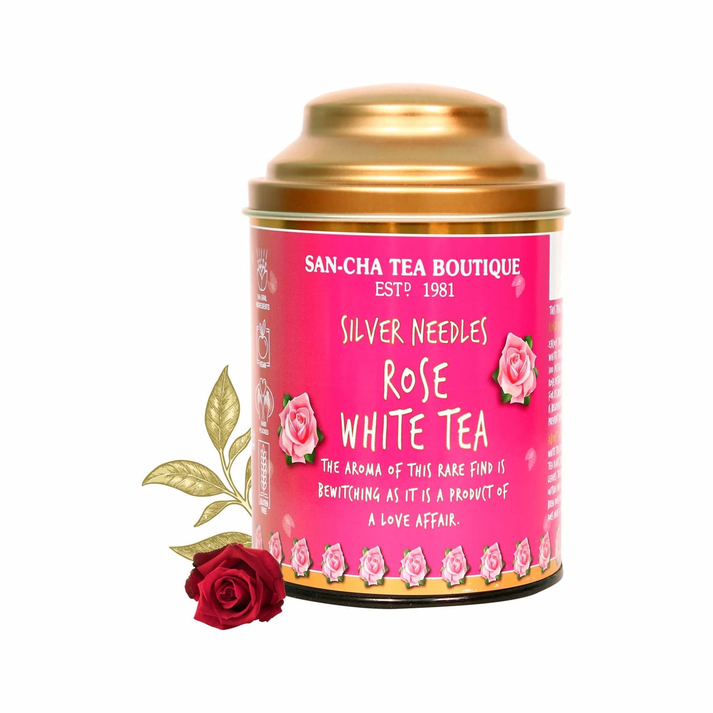 Rose White Tea (Silver Needle White Tea)