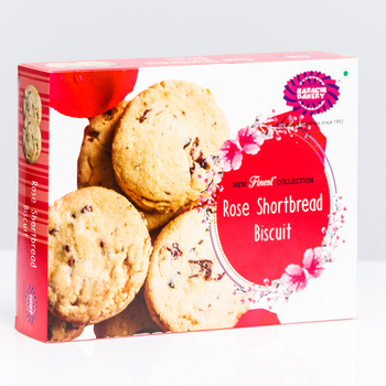 Karachi Bakery Rose Short Bread Biscuit - 250 gms