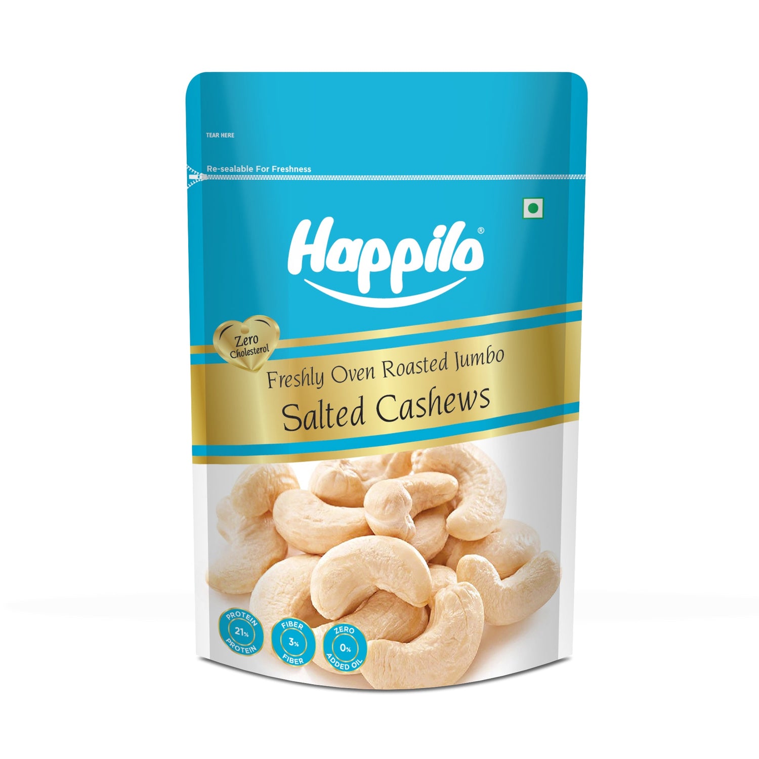 Happilo Roasted & Salted Premium Cashew Nuts