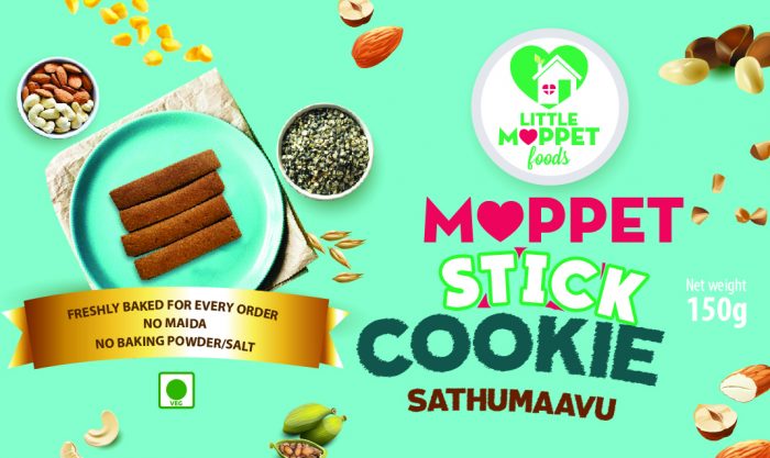 Sathumaavu Moppet Stick Cookies (150G)