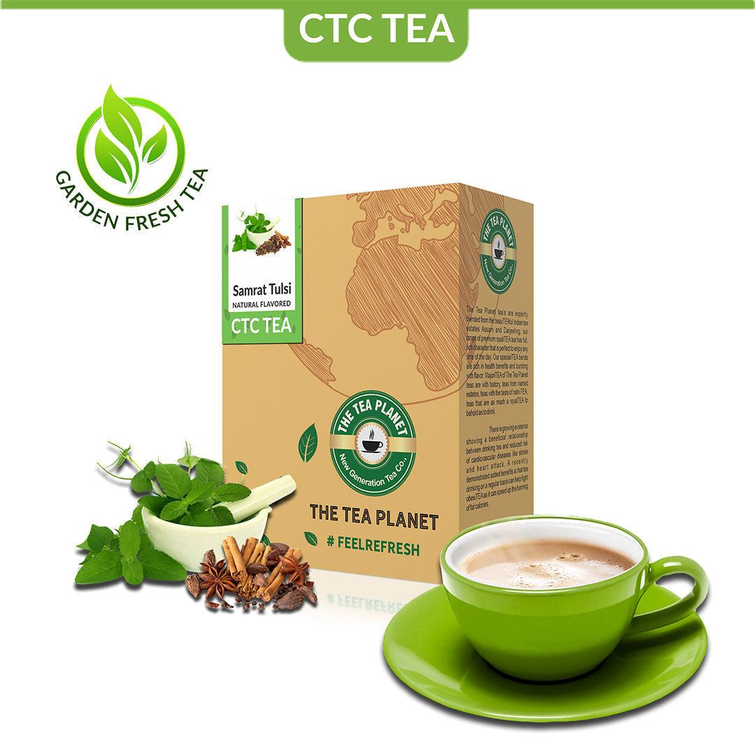 Samrat Tulsi Flavored CTC Tea