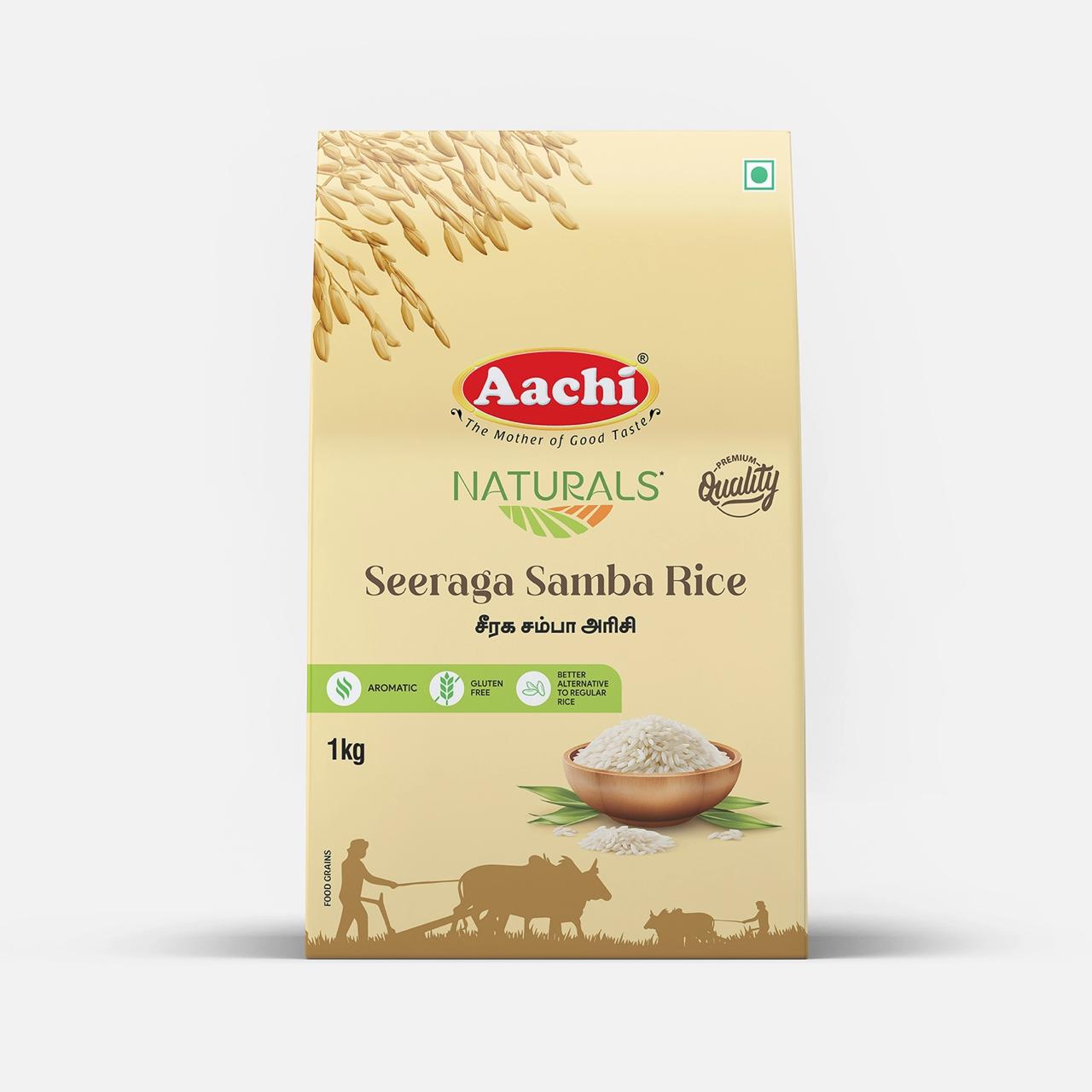 Aachi Seeraga Samba Rice - Veeha Foods