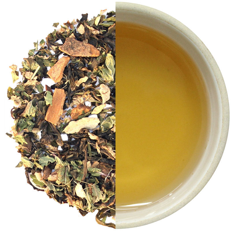 Organic Sweet Ginger Green Tea (50 g, 25 Cups)