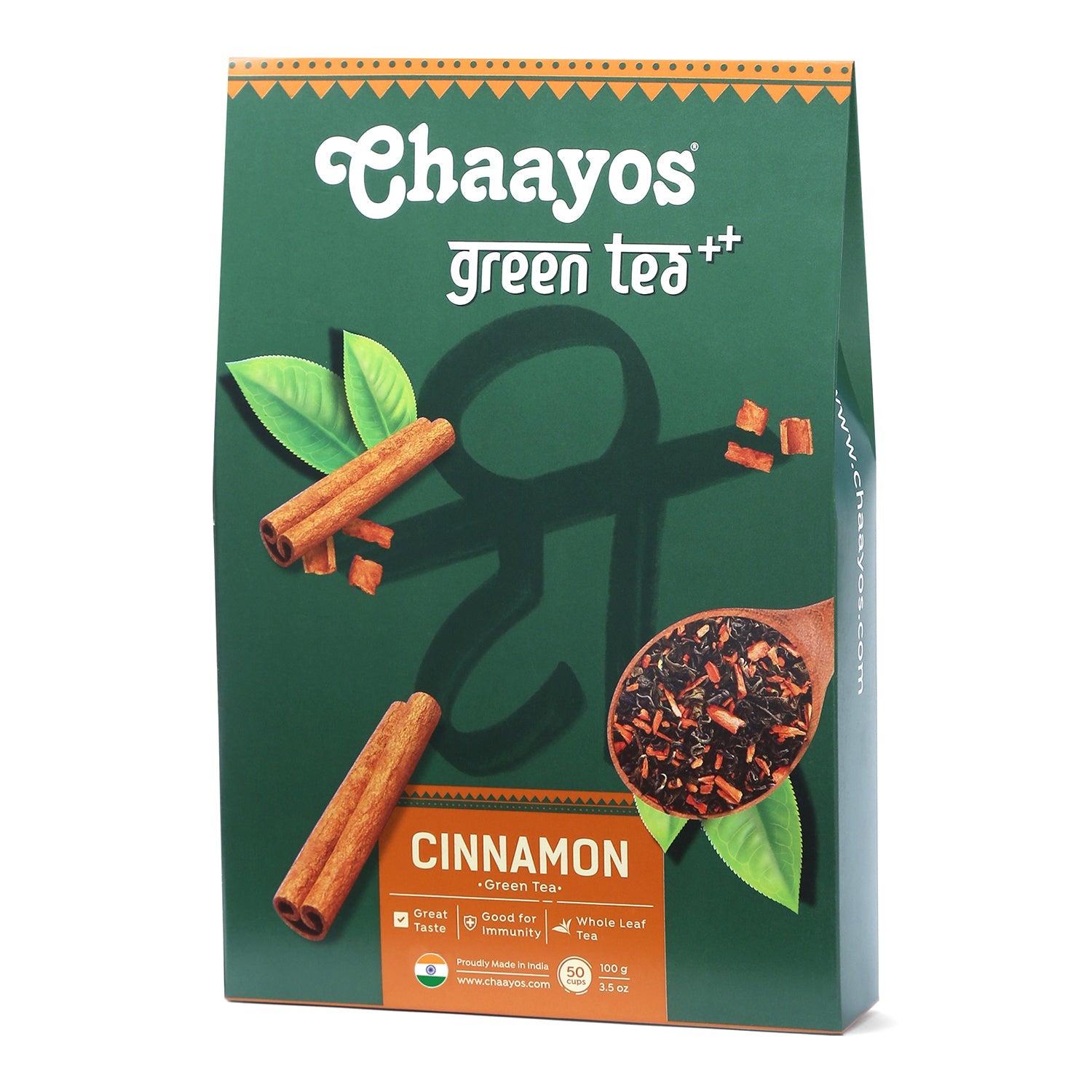 Cinnamon Green Tea - 100g