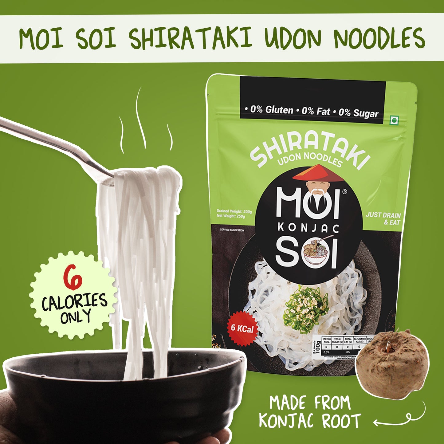 Udon Shirataki Noodles