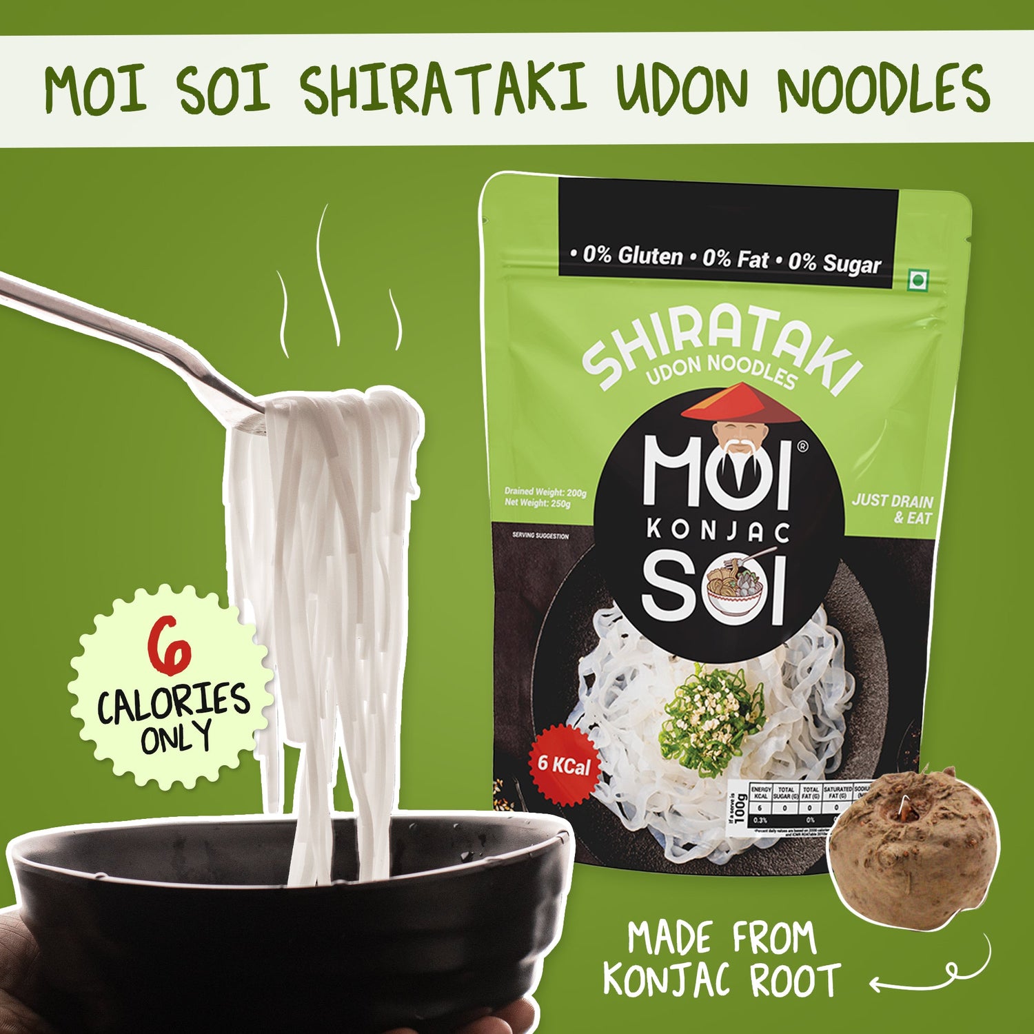 Udon Shirataki Noodles