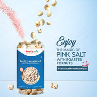 Crunchy Salted Makhana Roasted in Himalayan Pink Salt