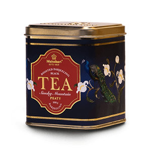 Smoky Mountain 100g Roasted Darjeeling Black Loose Leaf Tea Tin Caddy