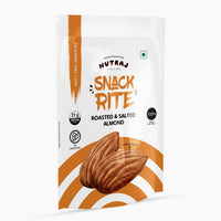 Nutraj Snackrite Roasted & Salted Almonds Badam 150gm