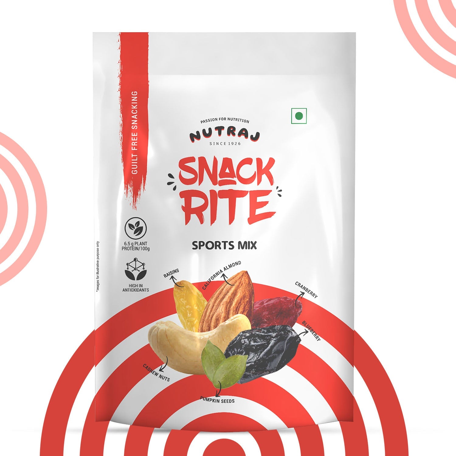 Nutraj Snackrite Sports Mix 150gm