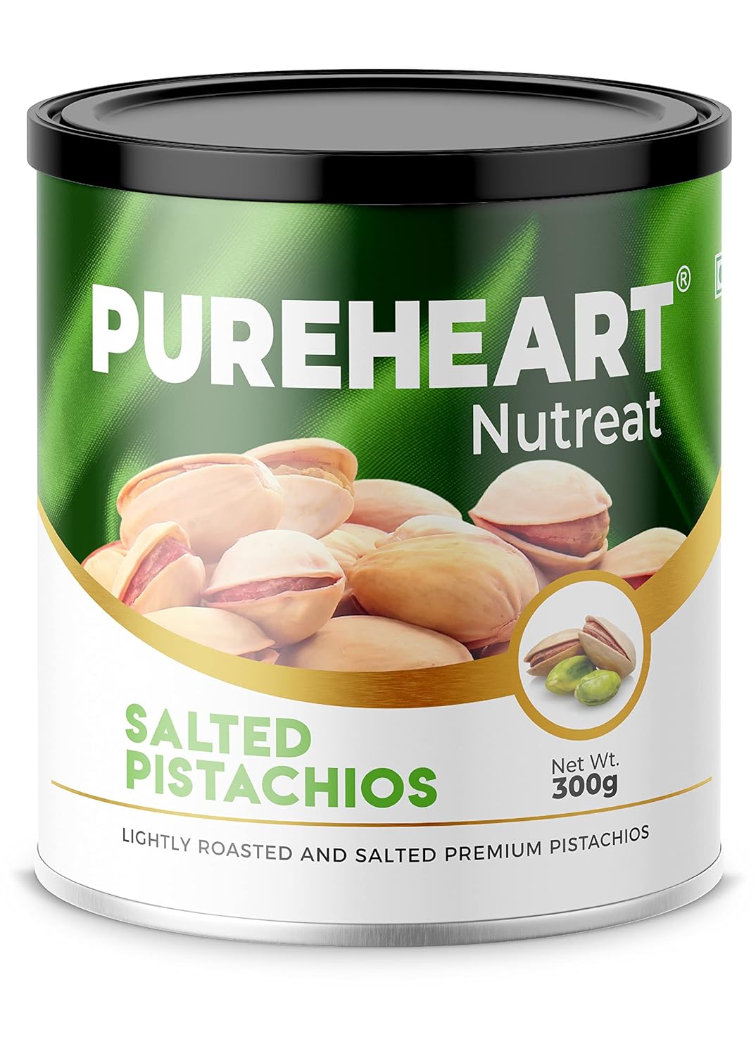 Pureheart Nutreat Salted Pistachios  Natural Premium Lightly Roasted Dry Fruit - Delicious & Crunchy Pista