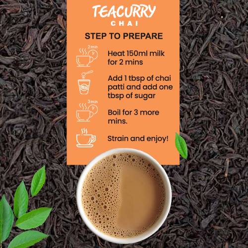 Kadak CTC Chai - 100% Natural Premium Raw and Pure Kadak Assam Black Tea