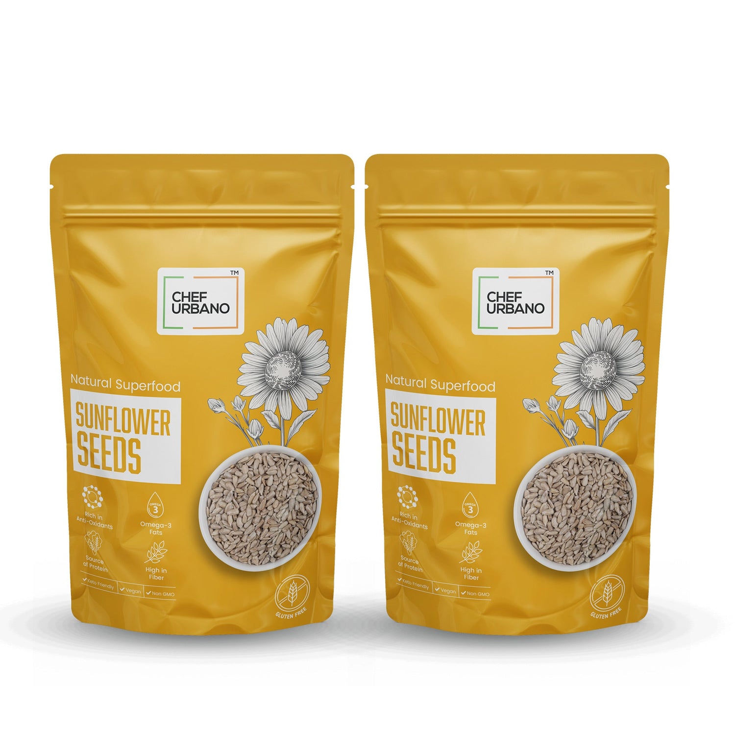 Chef Urbano Sunflower Seeds 250 Gms