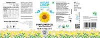 Organic Wood Cold Pressed Sunflower Oil 1 Ltr.