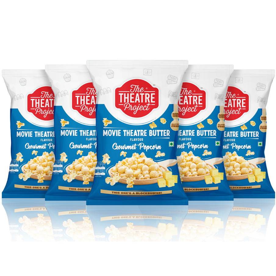 Movie Theatre Butter Popcorn - Box of 5