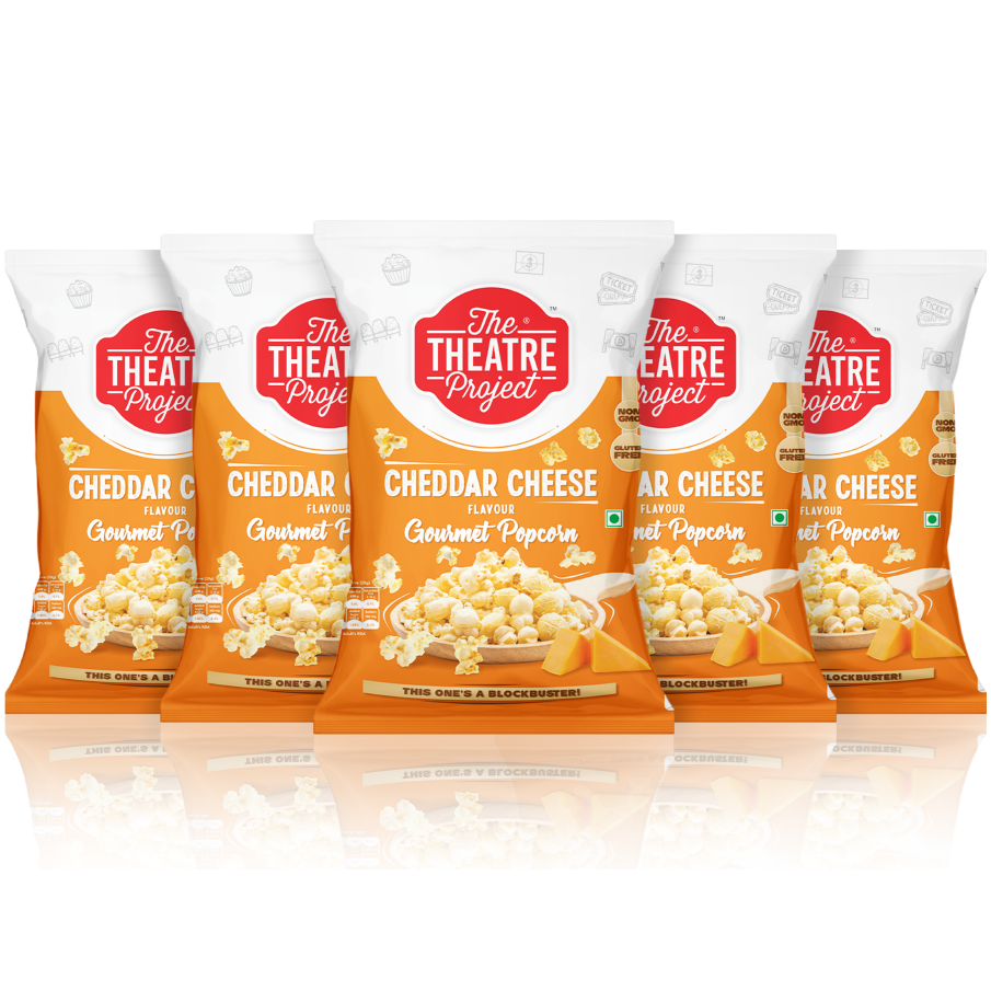 Cheddar Cheese Popcorn - Box of 5