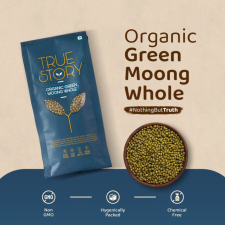 Organic Green Moong Whole