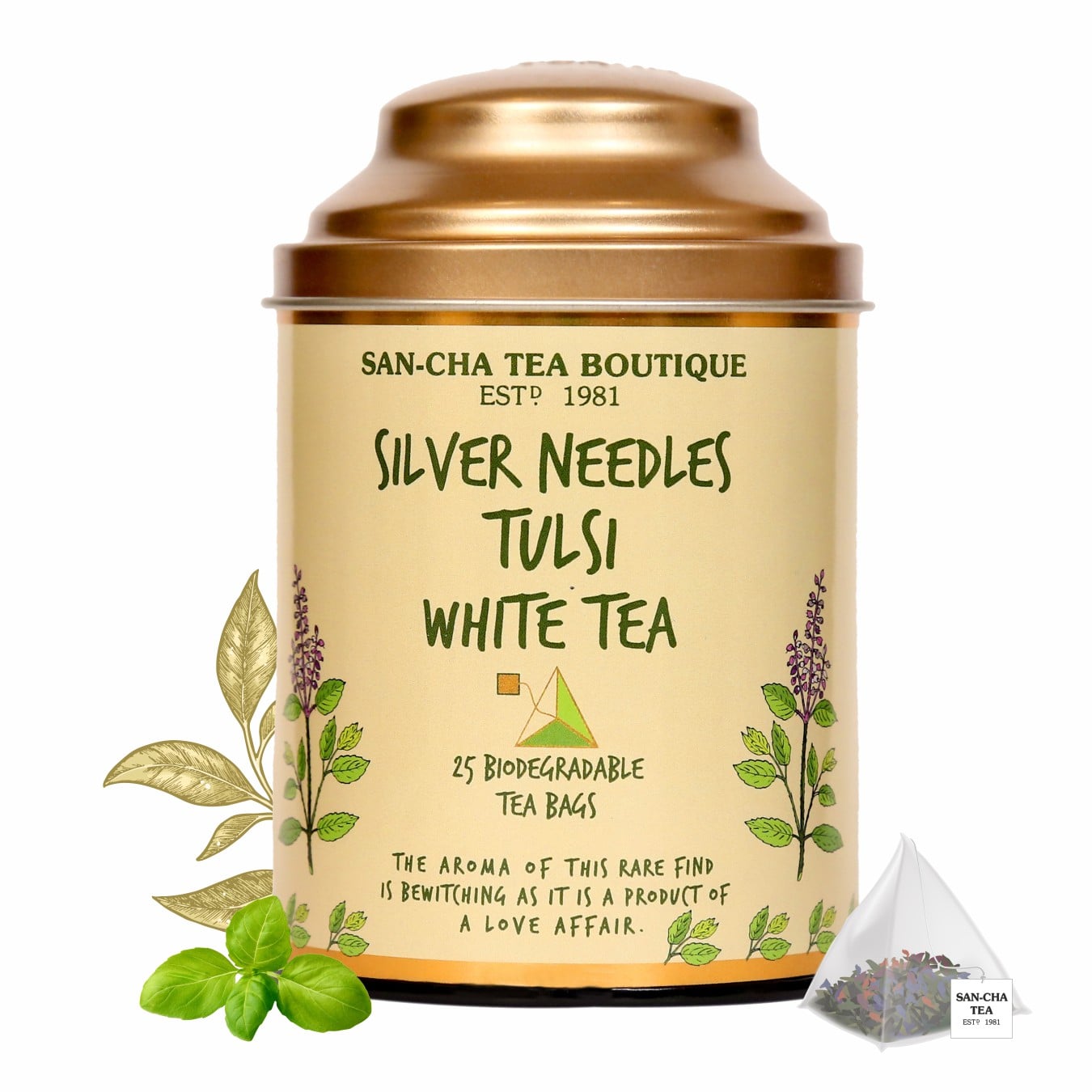 Tulsi White Tea (Silver Needles Tea)