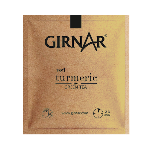 Girnar Green Tea Bags - Turmeric