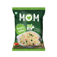 Veggie Upma Pouch, 63g (Pack of 2) - Ready to Eat | Instant Food | No Added Preservatives