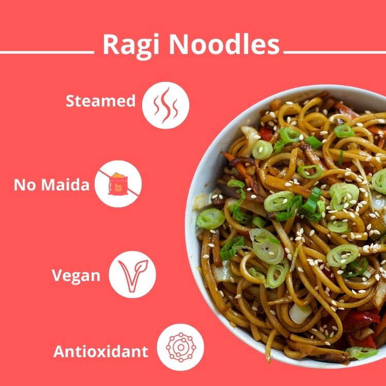 Ragi Millet Noodles - Healthy & Nutritious