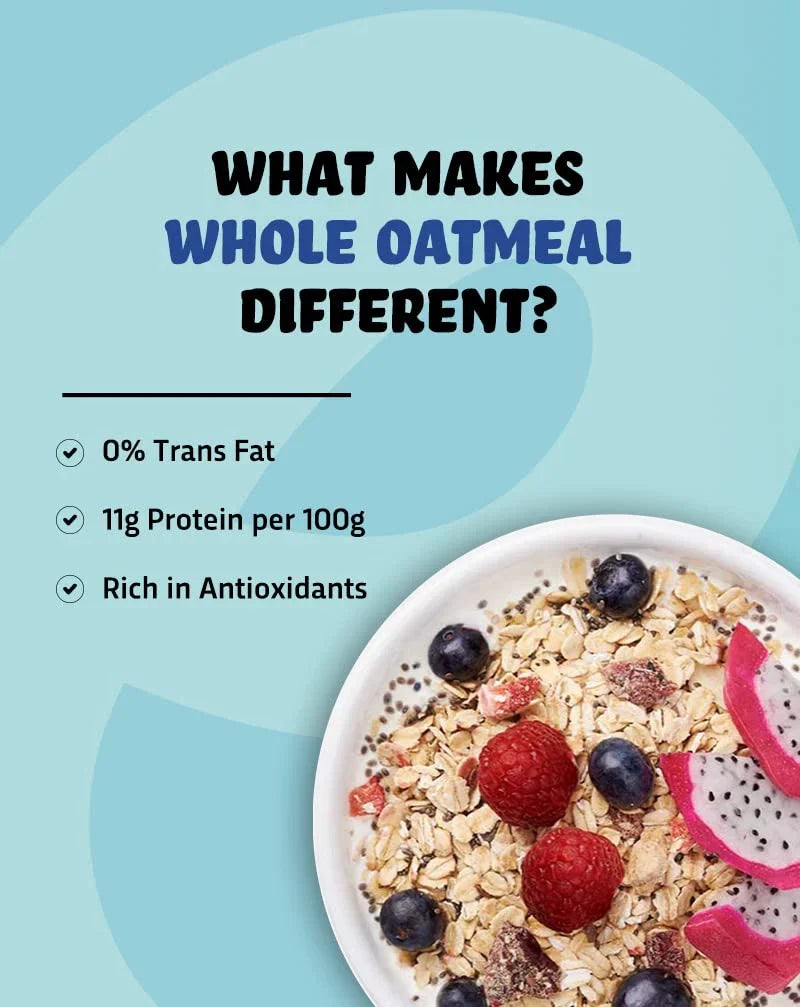 Whole Oatmeal 500g