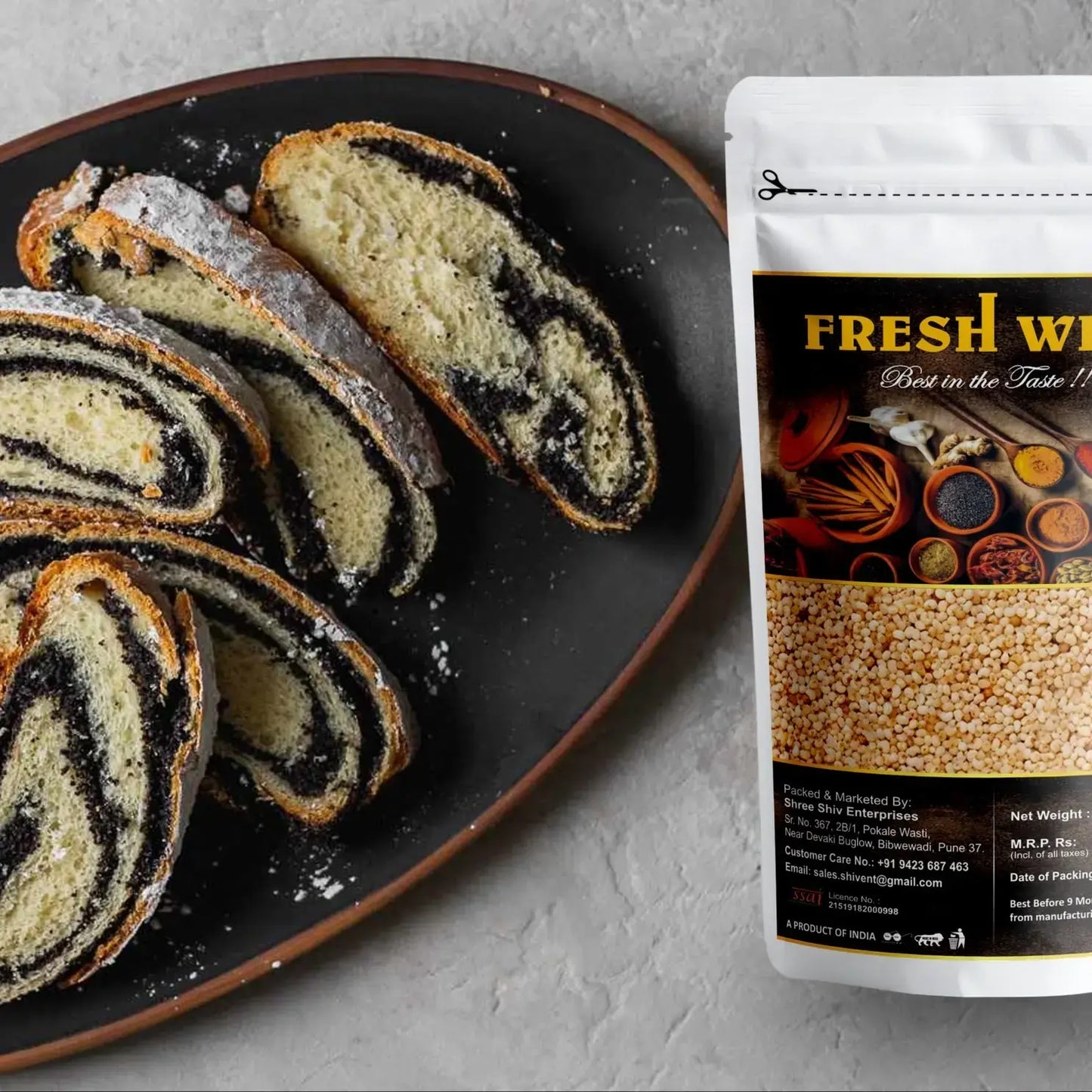 Fresh Wish - Poppy Seed (Khus Khus) - 250 gms